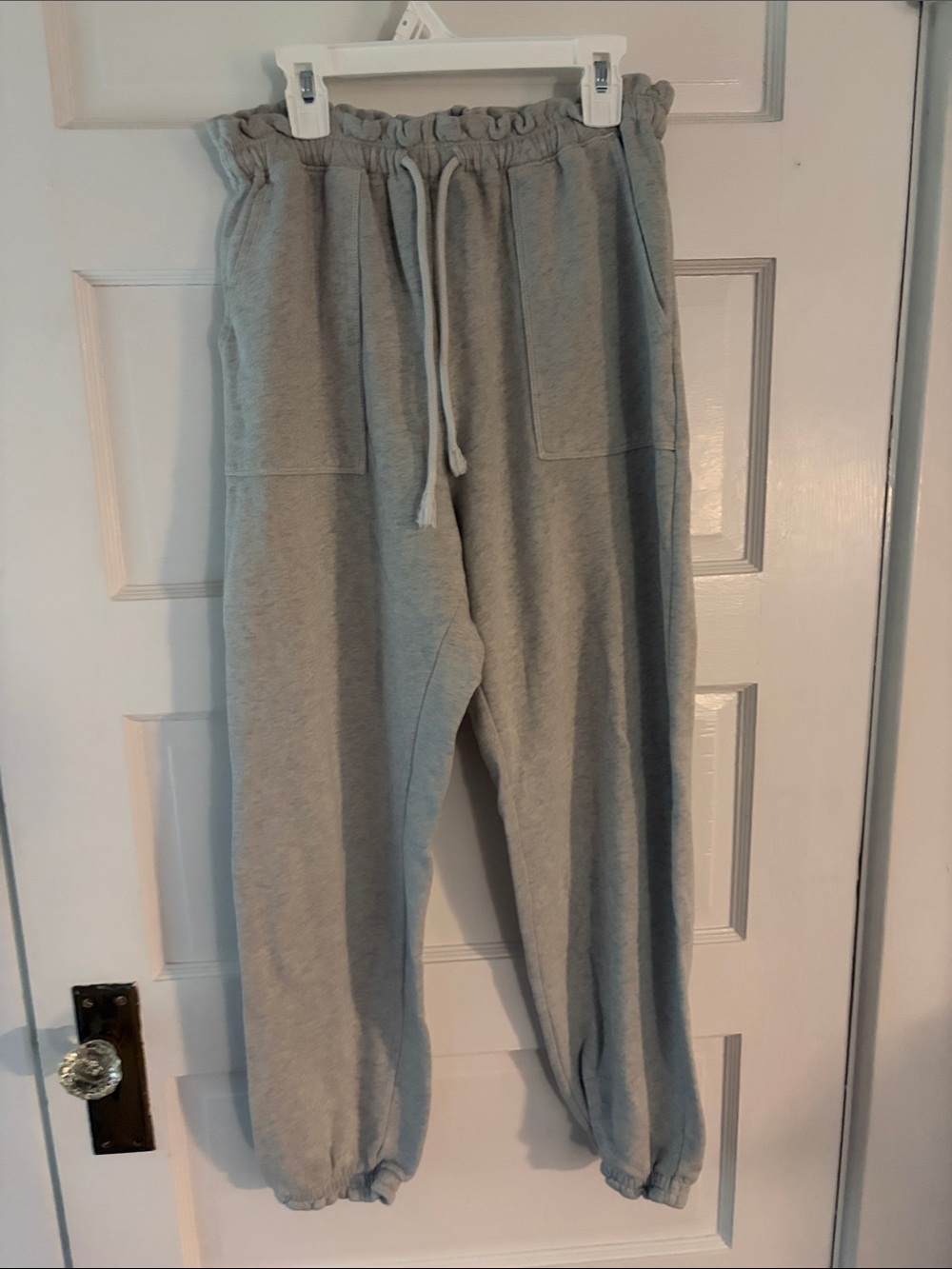 Abercrombie & Fitch Gray Elastic Waist Jogger Sweatpants